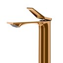 Ver imagem 4 de Torneira de Banheiro Berlim Rose Gold Alta Quente e Frio Goldenx