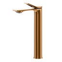 Ver imagem 2 de Torneira de Banheiro Berlim Rose Gold Alta Quente e Frio Goldenx