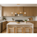 Ver imagem 3 de Luminária de Teto Pendente Tazza 5 Lâmpadas Retangular para Ambientes Internos - Dourado