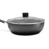 Wok Antiaderente 24 Cm com Tampa 2,3 Litros Ebony Preto Brinox 7190/466 - 4