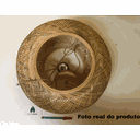 Ver imagem 4 de Pendente Bora Bora Fibra de Bambu 40cm Gmh