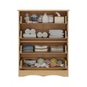 Ver imagem 4 de Cômoda Infantil 65cm com 4 Gavetas Realeza Multimóveis Mp4433 Madeirado Madeirado