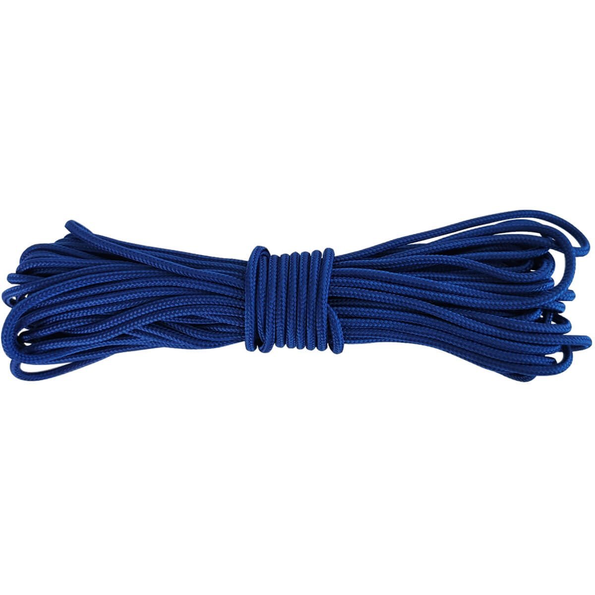 Corda Sobrevivência 39Kg Paracord 425 libras Azul Bic Natureza Aventura 10  Metros Resistente 3mm