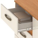 Ver imagem 5 de Cômoda Leme 1 Porta 4 Gavetas Cinamomo/off White - Fellicci