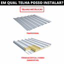 Ver imagem 3 de Estrutura Suporte Z Fixador Placa Painel Solar Alumínio e Inox Para Telha Metálica Ondulada