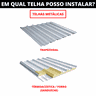 Estrutura Suporte Z Fixador Placa Painel Solar Alumínio e Inox Para Telha Metálica Ondulada - 3