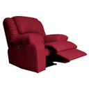 Ver mais imagens de Poltrona do Papai Reclinável Manual Magnum Couro (PU) Vermelho - Gran Belo