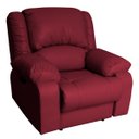 Ver imagem 7 de Poltrona do Papai Reclinável Manual Magnum Couro (PU) Vermelho - Gran Belo