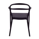 Ver imagem 2 de Cadeira Tramontina Sissi Eco Preto Empilhável em Polipropileno com Braços