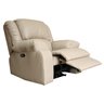 Poltrona do Papai Reclinável Manual Magnum Couro (PU) Bege - Gran Belo - 8