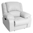 Ver imagem 7 de Poltrona do Papai Reclinável Manual Magnum Couro (PU) Branco - Gran Belo