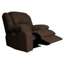 Ver mais imagens de Poltrona do Papai Reclinável Manual Magnum Couro (pu) Marrom Fosco - Gran Belo
