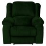 Poltrona do Papai Reclinável Manual Magnum Veludo Verde - Gran Belo - 1