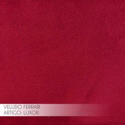 Poltrona do Papai Reclinável Manual Magnum Veludo Vermelho - Gran Belo - 3