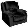 Poltrona do Papai Reclinável Manual Magnum Veludo Preto - Gran Belo - 12