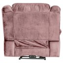 Ver mais imagens de Poltrona do Papai Reclinável Manual Magnum Veludo Rosê - Gran Belo