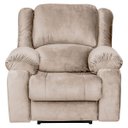 Ver imagem 1 de Poltrona do Papai Reclinável Manual Magnum Veludo Creme - Gran Belo