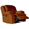 Poltrona do Papai Reclinável Manual Magnum Veludo Telha - Gran Belo - 11