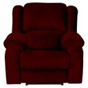 Ver imagem 1 de Poltrona do Papai Reclinável Manual Magnum Veludo Vinho - Gran Belo