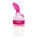 Ver imagem 2 de Colher Mamadeira Alimentadora Papinha do Bebê - Rosa