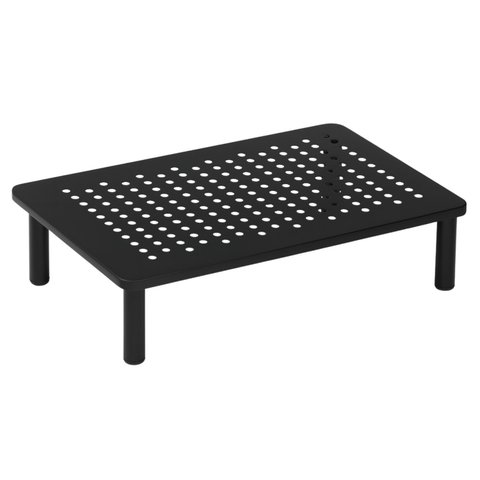 Suporte de Mesa com Altura Ajustável para Monitor Preto