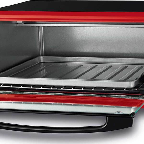 Forno Elétrico Master Cooker 10 Litros 127v 60hz Vermelho Mondial Fr-20 - 4