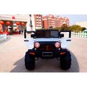 Ver imagem 1 de Mini Carro Elétrico Jipe Bateria Recarregável 12v com Controle Branco Importway Bw028br