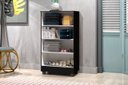 Ver imagem 3 de Armário Smart Organizador Multiuso 2 Portas e 3 Prateleiras:preto