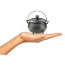 Ver imagem 3 de Caldeirão Extramil Tampa De Ferro 0,5 Litros Panela Mineira