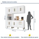 Ver imagem 2 de Cozinha Completa 4 Peças 11 Portas 2 Gavetas Lorena