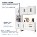 Ver imagem 7 de Cozinha Completa 4 Peças 11 Portas 2 Gavetas Lorena