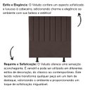 Ver imagem 5 de Cabeceira Estofada Cama Casal Queen Size 160 Cm Maisa Veludo:marrom