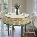 Ver imagem 1 de Toalha de Mesa Pop 4 Lugares Redonda 155m Estampada toscana