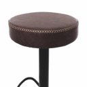 Ver imagem 4 de Kit 3 Banquetas Altas para Balcão Bar Viena Marrom Vintage