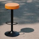 Ver imagem 4 de Kit 4 Banquetas Viena Alta Para Bar Balcão Bancada Pub Bistrô Cozinha Americana Giratória