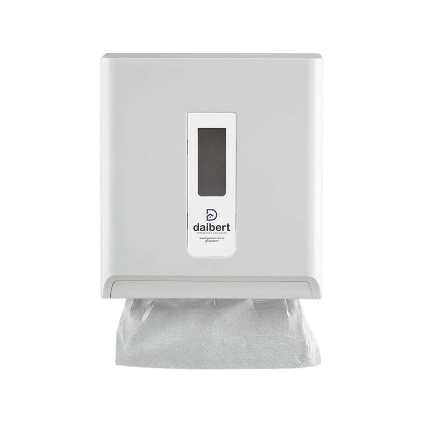 Dispenser para Papel Toalha Interfolhas - Branco - Street Daibert - Nobre - 1