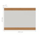 Ver imagem 2 de Conjunto de Sala Veneza + Nilo para TV 75" 200cm MDF-MDP com Porta de Correr Off White Colibri