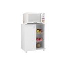 Ver imagem 1 de Balcão Multiuso Cozinha Fruteira BF-3205 c/ 1 Porta e 2 Cestos Branco - Tecno Mobili