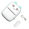 Mini Impressora Termica Bolso sem Tinta Usb Bluetooth Foto Nota Etiqueta Arquivo Lista Miniatura Rec - 9
