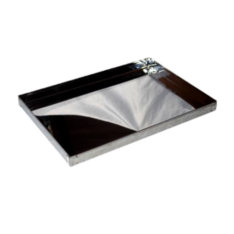 Tabuleiro Assadeira Bandeja e Forma Aço Galvanizado 28x48cm Ouro Minas