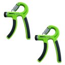 Ver imagem 1 de Kit 2 Hand Grip Fortalecedor de Mãos e Punhos Treino Fisioterapia Verde