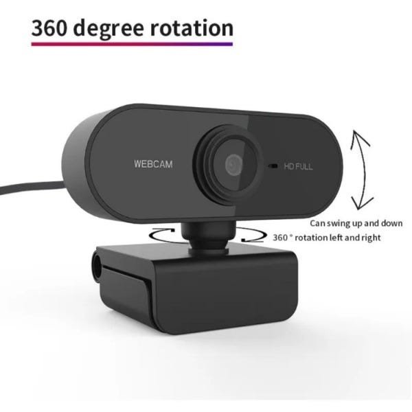 Webcam 2K Full HD Microfone Câmera Computador PC Privacidade - 4