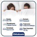 Ver mais imagens de Cama Box Casal + Colchão Ortobom Iso 100 Espuma D33 138x188x60 Branco