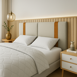 Cabeceira de Cama Box Casal 140cm X 58cm - Kf Móveis