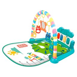 Tapete Musical Infantil Criança Bebe Musica Piano Interativo Confortavel Chocalho Brinquedo Acolchoa - 4
