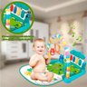 Tapete Musical Infantil Criança Bebe Musica Piano Interativo Confortavel Chocalho Brinquedo Acolchoa - 2