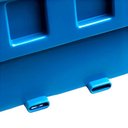 Ver imagem 3 de Caixa Plástica N°3 Azul Porta Componentes Prática Kit com 10 Peças 3a Marcon