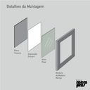 Ver imagem 4 de Quadro Cozinha Bon Appetit - 20x30cm - Moldura Padrão Preto