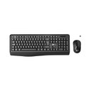 Ver imagem 1 de Kit Wireless Teclado e Mouse Kw211 Usb Preto Lecoo
