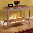 Ver imagem 4 de Aparador para Sala Sevilha com Gaveta e Pés Luiz Xv - Amêndoa com Tampo e Prateleira Imbuia Glazer